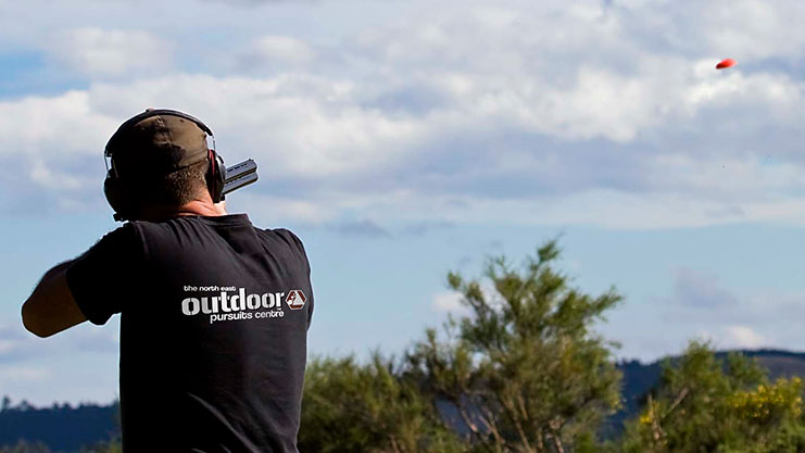 Clay Pigeon Shooting near Sunderland with The North East Outdoor Pursuits Centre